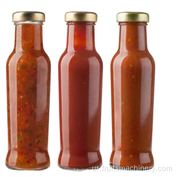 مرچ کالی مرچ کی چٹنی کی پیداوار لائن
